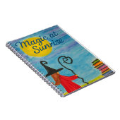 Magic at Sunrise – Watercolor Witch Notitieboek (Rechterzijde)