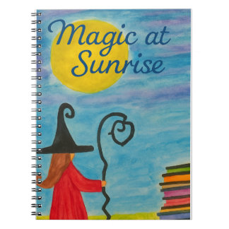 Magic at Sunrise – Watercolor Witch Notitieboek