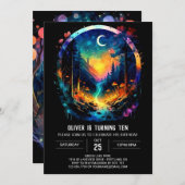 Magic avontuur wacht Grove Verjaardag Kaart (Voorkant / Achterkant)