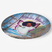 Magic Baby Butterfly Fairy Baby shower Papieren Bordje (Gekanteld)