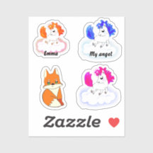 Magic baby unicorns fantasy art