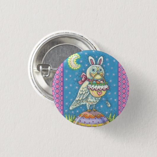 MAGIC BARN OWL & EASTER BASKET, HOLIDAIRE BUTTON R (Voorkant /achterkant)