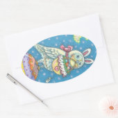 MAGIC BARN OWL & EASTER EGG BASKET, BIRD STICKERS (Envelop)