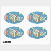 MAGIC BARN OWL & EASTER EGG BASKET, BIRD STICKERS (Vel)