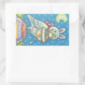 MAGIC BARN OWL & EASTER EGG BASKET, BIRD STICKERS (Tas)