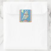 MAGIC BARN OWL & EASTER EGG BASKET, BIRD STICKERS (Tas)
