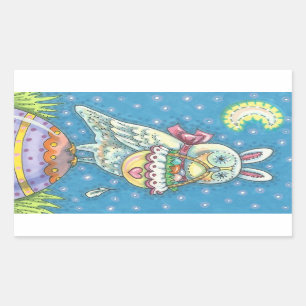 MAGIC BARN OWL & EASTER EGG BASKET, BIRD STICKERS