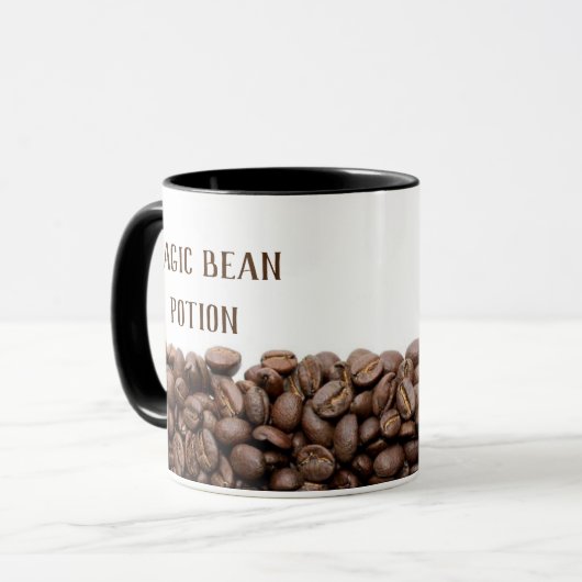 Magic Bean Potion Fun for Coffee Lover Mok (Voorkant links)