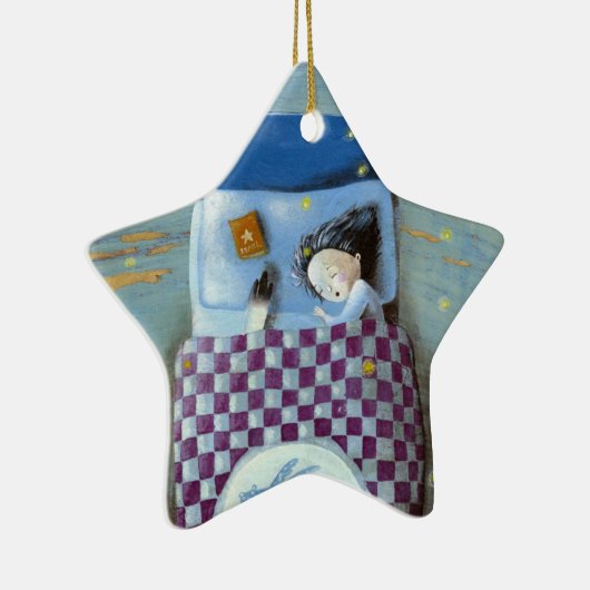 Magic Bed Keramisch Ornament (Rechts)