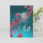 MAGIC BERRIES 3,MONOGRAM blauw ijs Kaart (Staand voorkant)