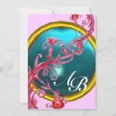 MAGIC BERRIES 4,MONOGRAM Red agate Kaart (Voorkant)