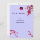 MAGIC BERRIES 4,MONOGRAM Red agate Kaart (Achterkant)