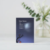 MAGIC BERRIES BLUE TOPAZ GEM MONOGRAM VISITEKAARTJE (Staand voorkant)