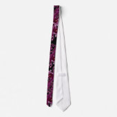 MAGIC BERRIES Fantasy Floral Swirls Stropdas (Achterkant)