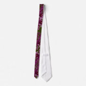 MAGIC BERRIES Fantasy Floral Swirls Stropdas (Achterkant)