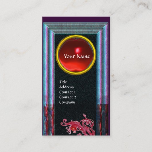 MAGIC BERRIES gem MONOGRAM Visitekaartje (Voorkant)