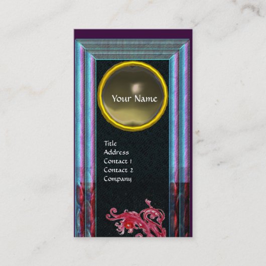 MAGIC BERRIES gem MONOGRAM Visitekaartje (Voorkant)