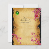 MAGIC BERRIES MONOGRAM, groen Kaart (Achterkant)