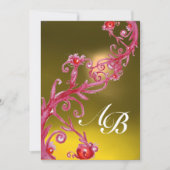 MAGIC BERRIES, MONOGRAM topaz Kaart (Voorkant)