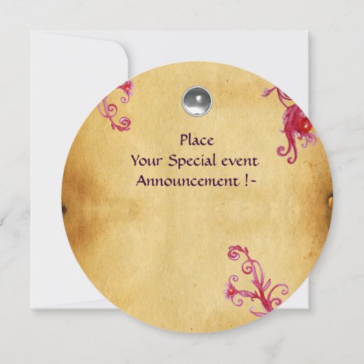 MAGIC BERRIES PARCHEMENT GEM moonlight Kaart (Achterkant)