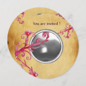 MAGIC BERRIES PARCHEMENT GEM moonlight Kaart (Voorkant / Achterkant)