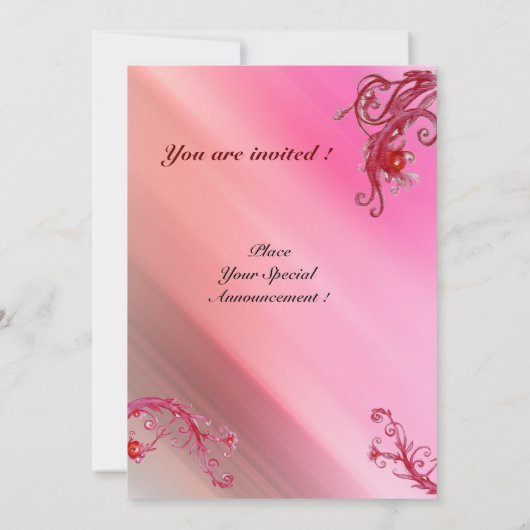 MAGIC BERRIES, rode witte zijde Kaart (Achterkant)