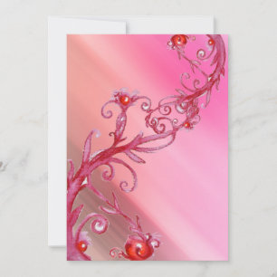 MAGIC BERRIES, rode witte zijde Kaart