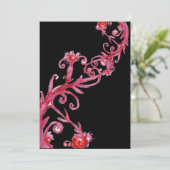 MAGIC BERRIES, rood zwart Kaart (Staand voorkant)