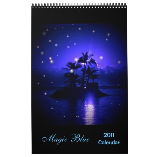 Magic Blue 2011-kalender Kalender (Hoes)