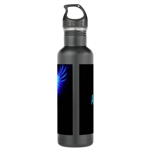 Magic Blue Dragon Waterfles (Achterkant)