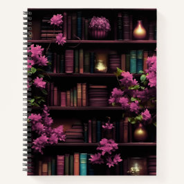 Magic Boekenplank Bibliotheek Roze Notitieboek