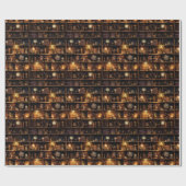 Magic Boekenplank Steampunk Cadeaupapier (Vlak)