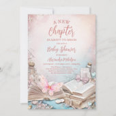Magic Boho Storybook Baby shower Kaart (Voorkant)