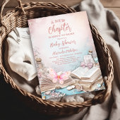 Magic Boho Storybook Baby shower Kaart