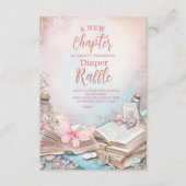 Magic Boho Verhalenboek Diapper Raffle Informatiekaartje (Voorkant)