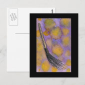Magic Broom Briefkaart (Voorkant / Achterkant)