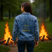 Magic Broom Moon en Pet Denim Jacket