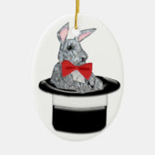 Magic Bunny Keramisch Ornament (Voorkant)