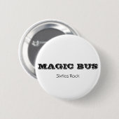 MAGIC BUS, 6000-rotsknop Ronde Button 5,7 Cm (Voorkant /achterkant)