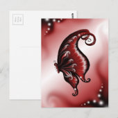 Magic Butterfly Briefkaart (Voorkant / Achterkant)