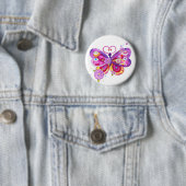 Magic Butterfly Ronde Button 5,7 Cm (In situ)