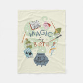 Magic by Birth Graphic Fleece Deken (Voorkant)