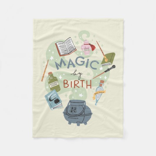 Magic by Birth Graphic Fleece Deken (Voorkant)
