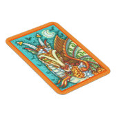 MAGIC CANDY CORN DRAGON, HALLOWEEN FANTASY BEAST MAGNEET (Rechterzijde)