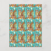 MAGIC CANDY CORN DRAGON, HALLOWEEN FANTASY BRIEFKAART (Voorkant)