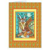 MAGIC CANDY CORN DRAGON, HALLOWEEN FANTASY CARD (Voorkant)