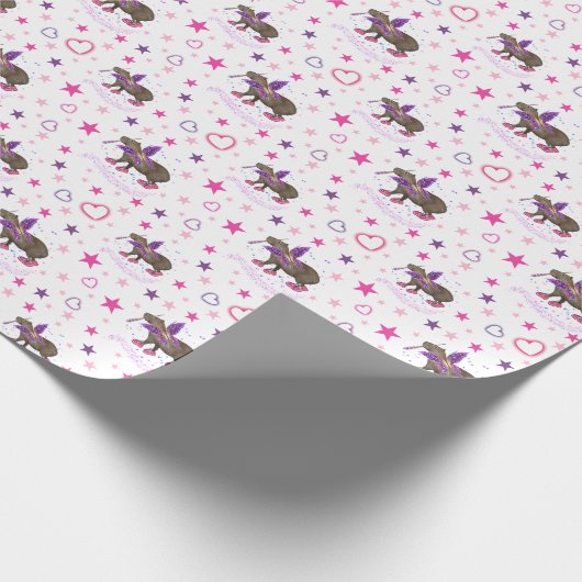 Magic capyfairy cadeaupapier (Hoek)