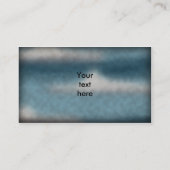 Magic Carpet Cat, sjabloon voor visitekaartjes (Achterkant)