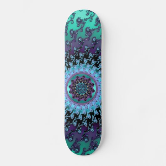 Magic Carpet Ride Celtic Mandala Magic Persoonlijk Skateboard (Voorkant)