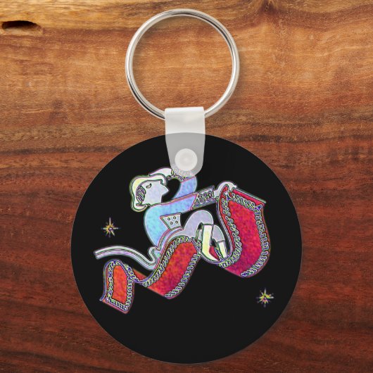 Magic Carpet Ride Sleutelhanger (Voorkant)